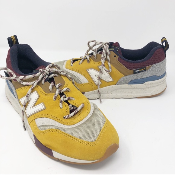 new balance varsity gold with dragon fruit